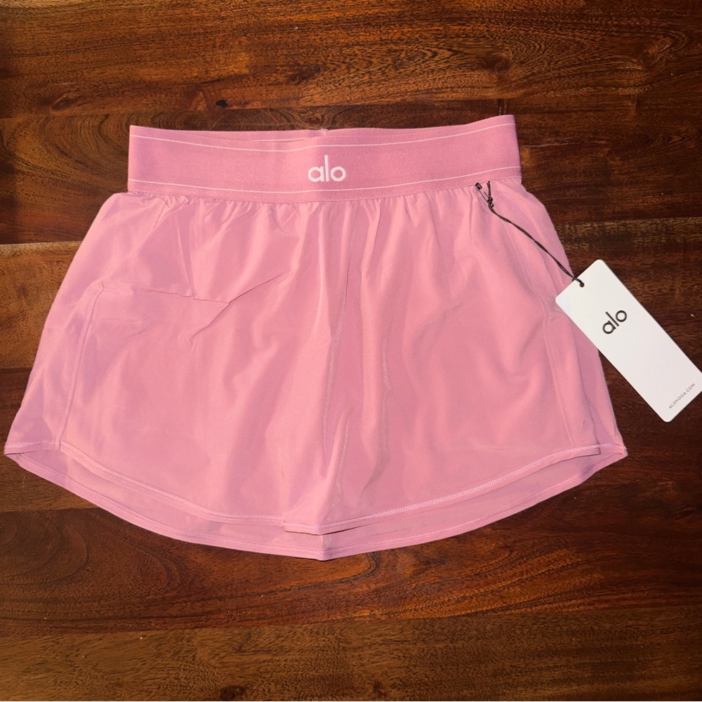 Alo Yoga Match Point Tennis Skirt - Wild Rose